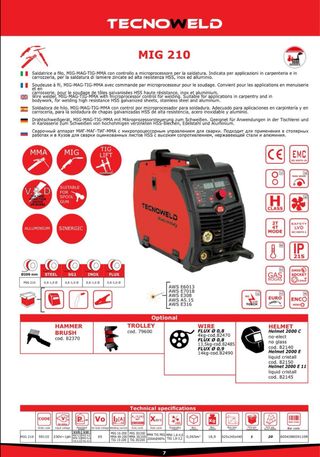 Saldatrice Tecnoweld MIG