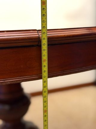 Mesa comedor Caoba extensible