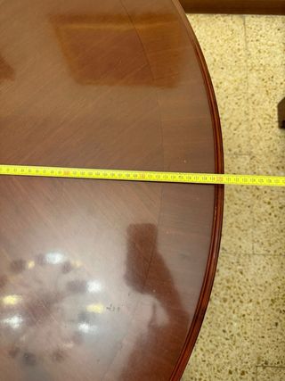 Mesa comedor Caoba extensible