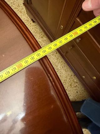 Mesa comedor Caoba extensible