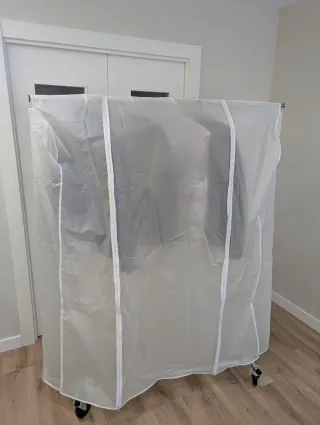 Burro perchero metálico