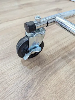 Burro perchero metálico