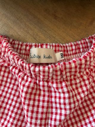 Pantalón Bitrix Kids cuadros 9-12meses