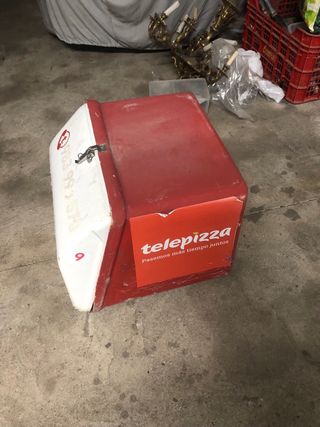Baúl Telepizza Fibra Vespino Original