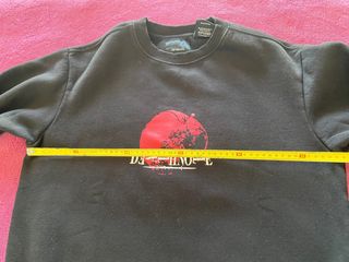 Sudadera Death Note unisex negra sin capucha