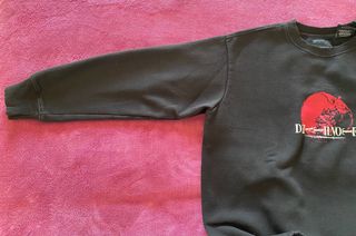 Sudadera Death Note unisex negra sin capucha