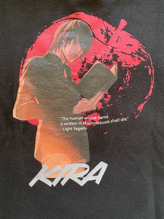 Sudadera Death Note unisex negra sin capucha