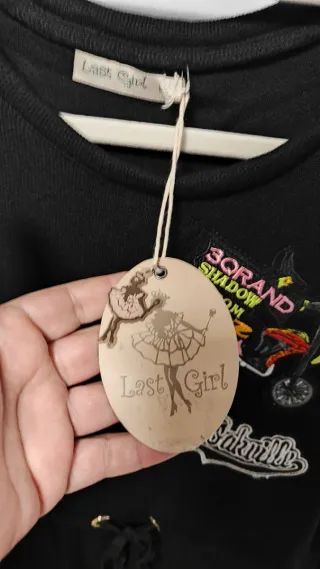 Vestido mini L negro nuevo