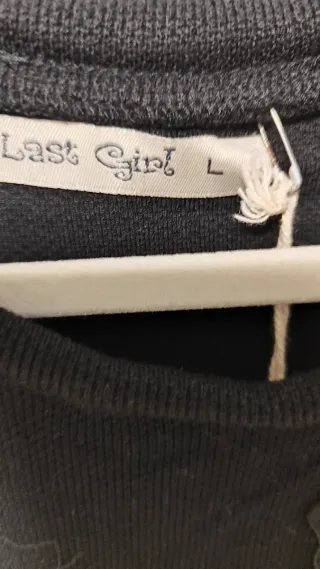 Vestido mini L negro nuevo