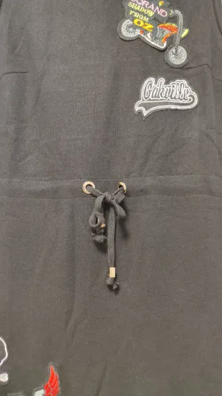 Vestido mini L negro nuevo