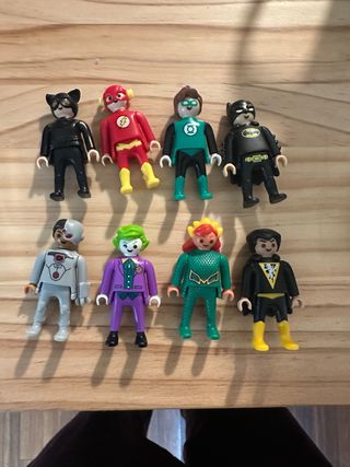 Muñecos DC Playmobil Huevo Kinder