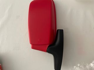 Retrovisor Coche Clásico en Rojo