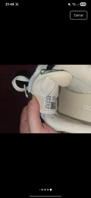 Zapatillas Adidas Forum Beige y Blancas