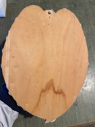 Quadro Sacro Cuore Gesù con Conchiglie