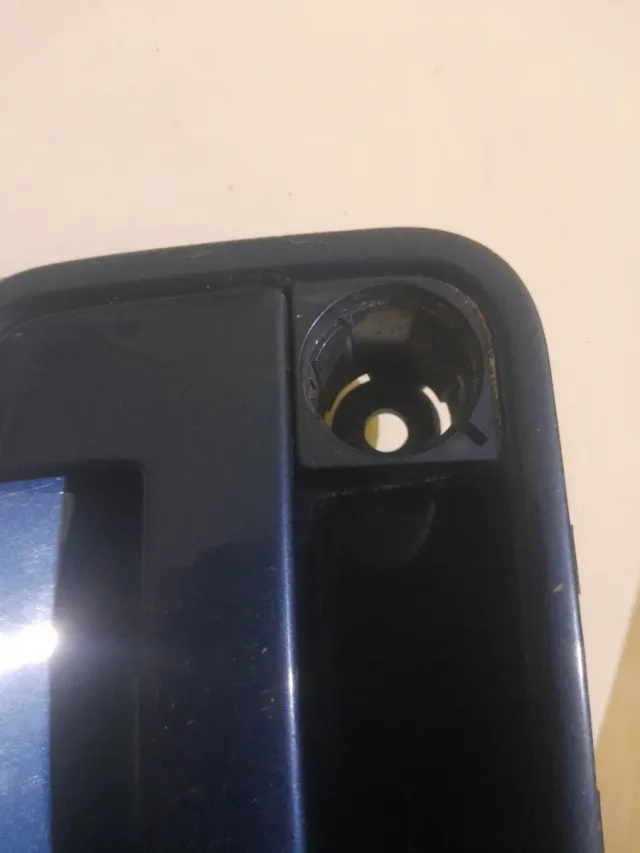 Manilla puerta Peugeot 806 azul