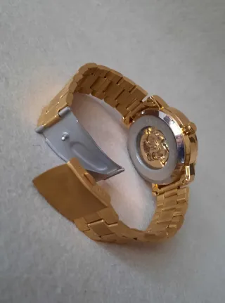 Orologio automatico uomo Jinskin oro nero