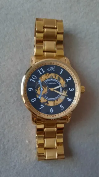Orologio automatico uomo Jinskin oro nero