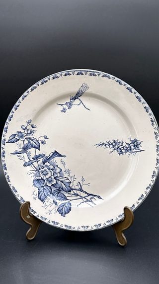 2 Piatti Terre de Fer Carmen Blu Vintage