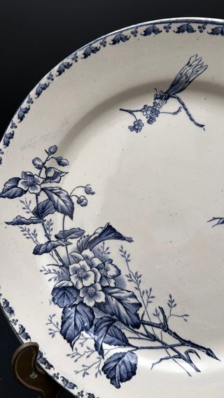 2 Piatti Terre de Fer Carmen Blu Vintage