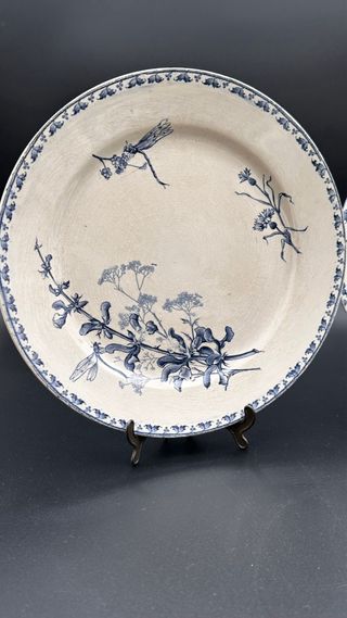 2 Piatti Terre de Fer Carmen Blu Vintage