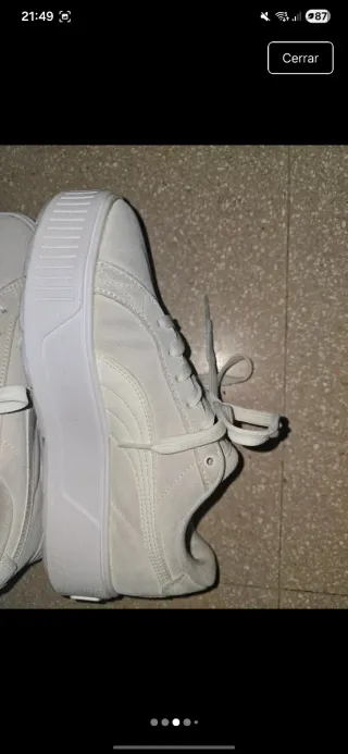 Zapatillas Puma Blancas