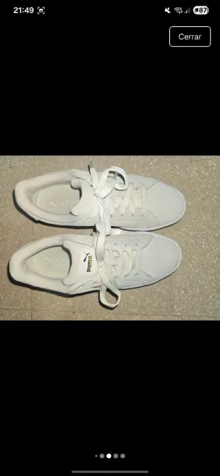 Zapatillas Puma Blancas
