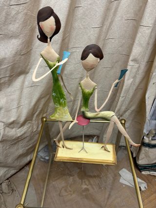 Figuras de lata vintage