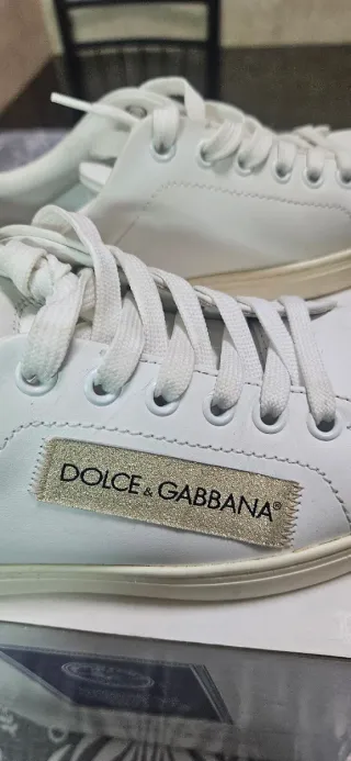 Zapatillas Dolce & Gabbana Piel Blancas