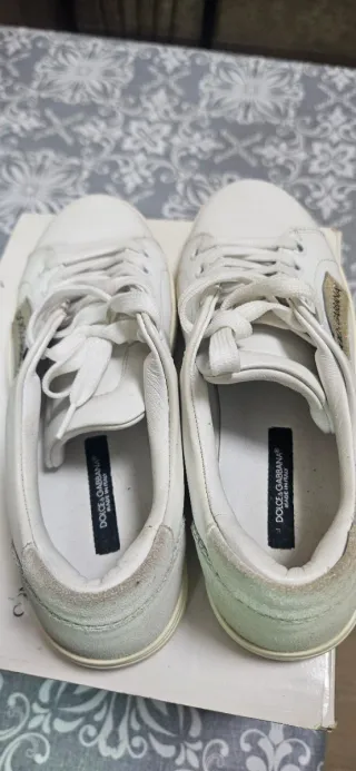 Zapatillas Dolce & Gabbana Piel Blancas