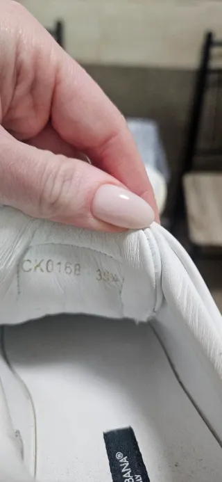 Zapatillas Dolce & Gabbana Piel Blancas