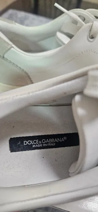 Zapatillas Dolce & Gabbana Piel Blancas