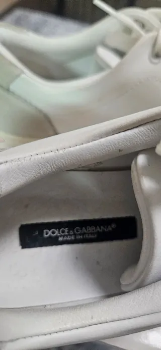 Zapatillas Dolce & Gabbana Piel Blancas