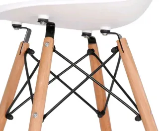 Lote 4 Sillas Estilo Nórdico Dinamarca