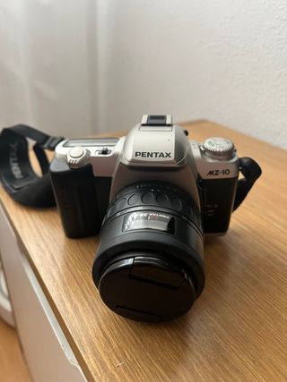 Cámara Pentax MZ-10 analógica poco uso