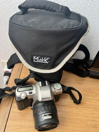 Cámara Pentax MZ-10 analógica poco uso