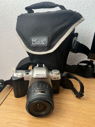 Cámara Pentax MZ-10 analógica poco uso