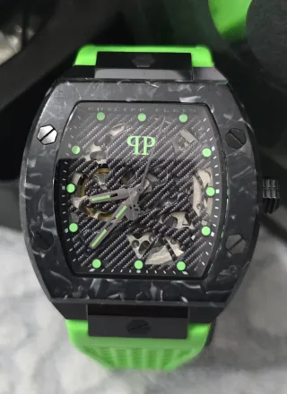 Reloj Philipp Plein Negro y Verde