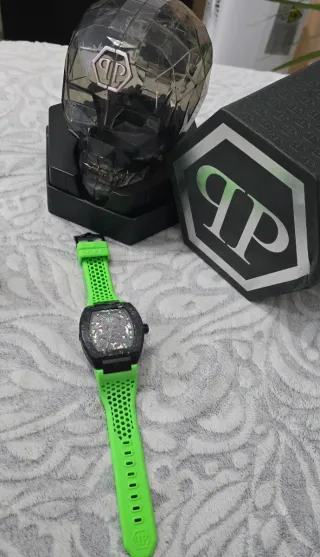 Reloj Philipp Plein Negro y Verde