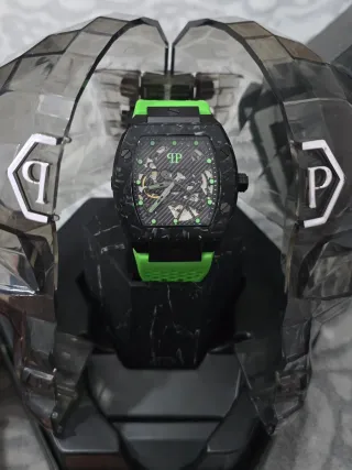 Reloj Philipp Plein Negro y Verde