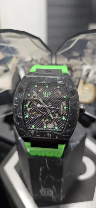 Reloj Philipp Plein Negro y Verde