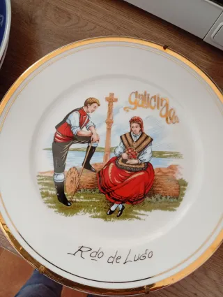 Plato decorativo Galicia Rdo de Lugo