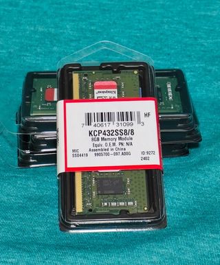 4 X Memoria Ram Kingston KCP432SS8/ 8 GB NUEVAS