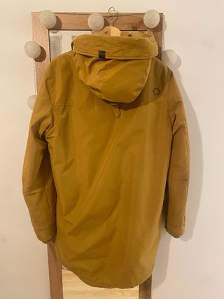 Cazadora parka amarilla Talla M grande