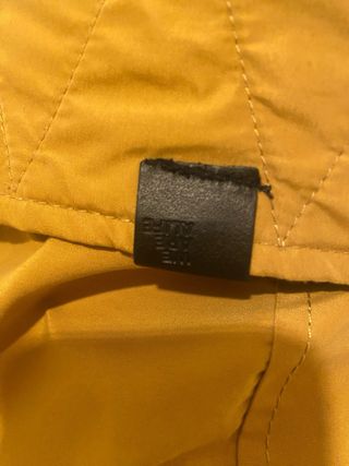 Cazadora parka amarilla Talla M grande