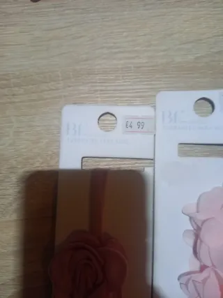 Lote 4 diademas bebé flores