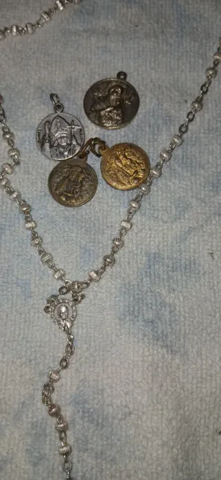 Rosario con medagliette