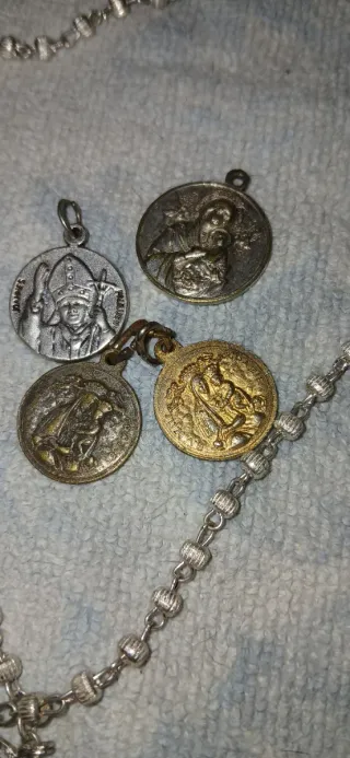 Rosario con medagliette