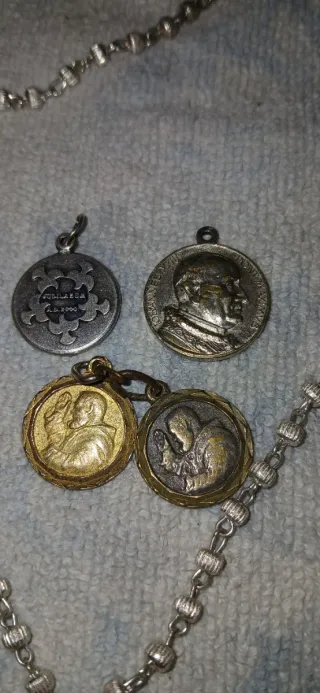 Rosario con medagliette
