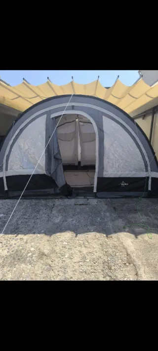 Tienda de campaña familiar túnel