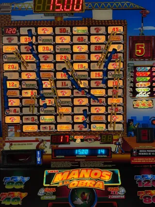 Máquina tragaperras Manos a la obra